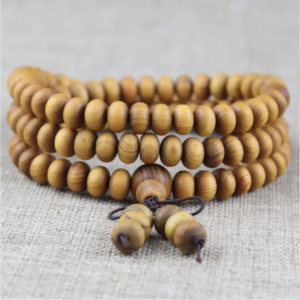 Hand Cypress Wood Multilayer Mala